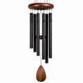 Campana de Viento Negra de Metal para Interior y Exterior