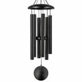 Campana de Viento Negra de 75 cm para Exteriores